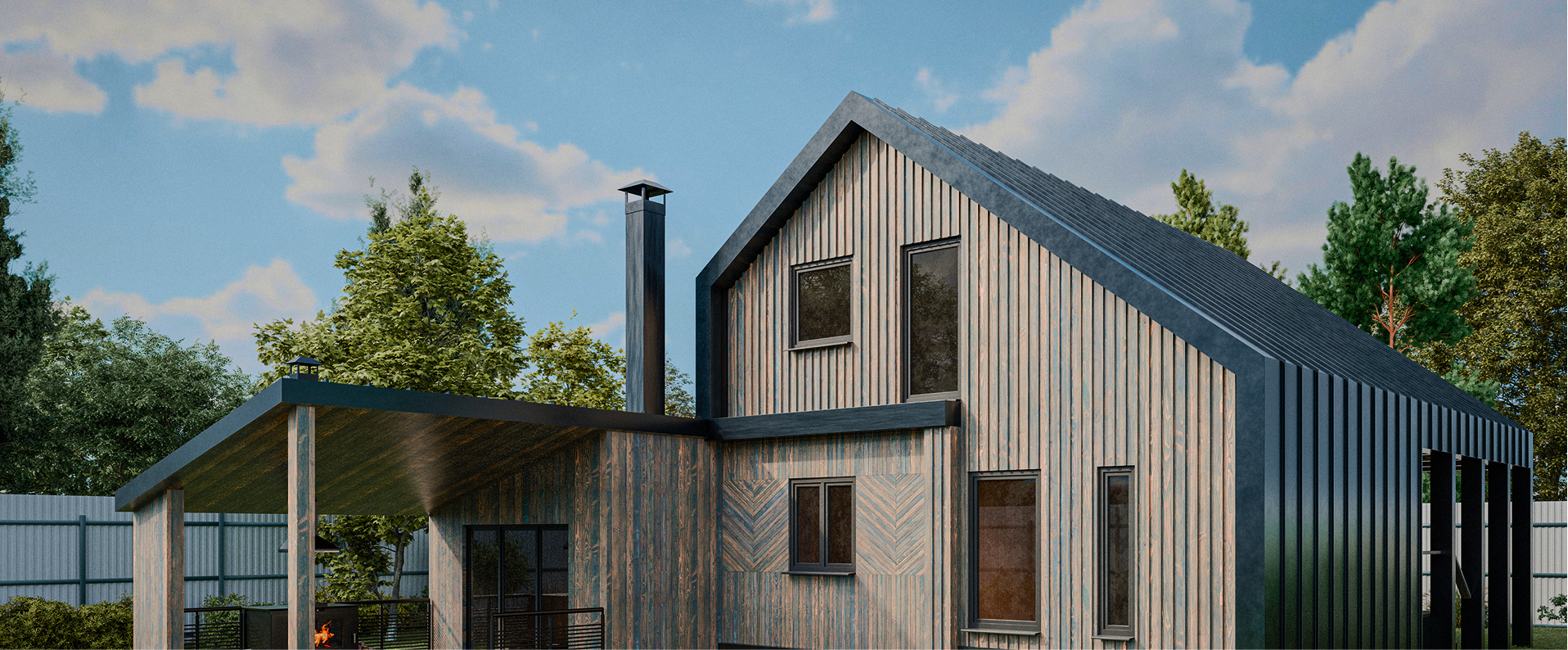 Проект дома - Общий вид